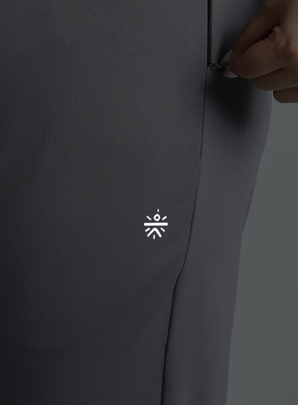 Women's Dark Grey Plus Size Everyday Essential Cotton Joggers