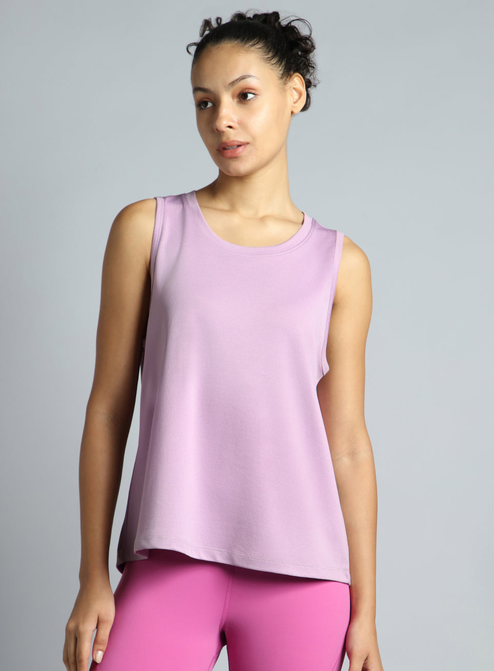Women's Pink Dance Flow Tank