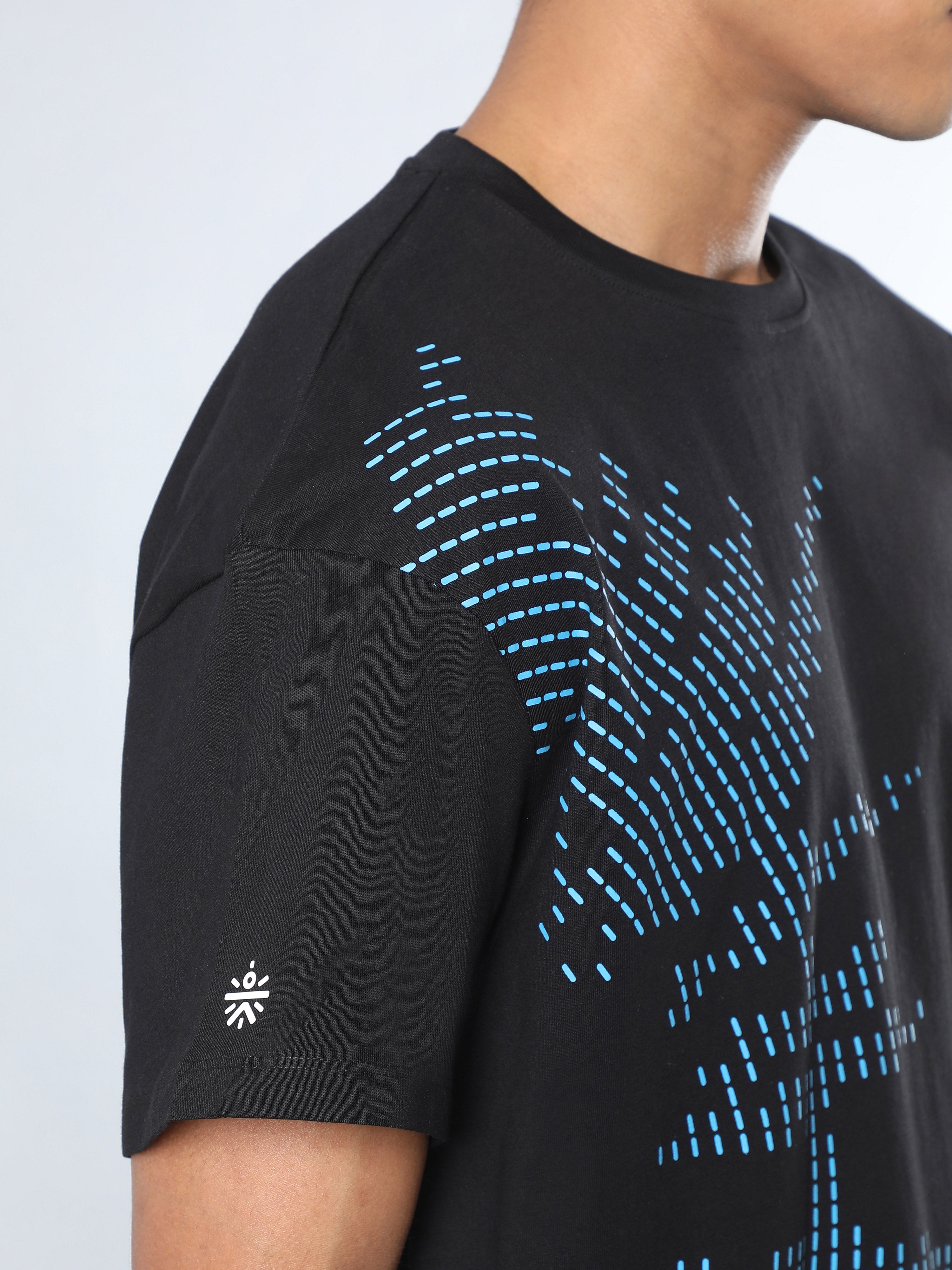 Men's Black Beat it Relaxed fit T-shirt