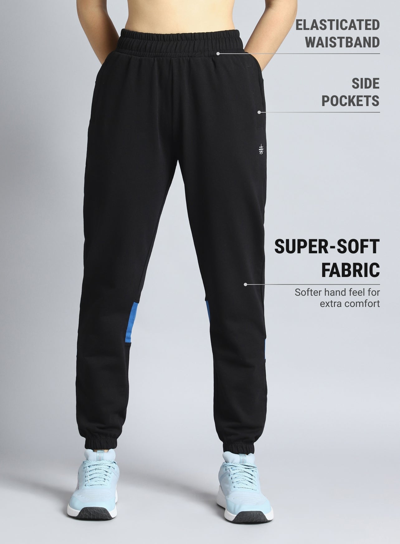 Women's Black Move it Joggers