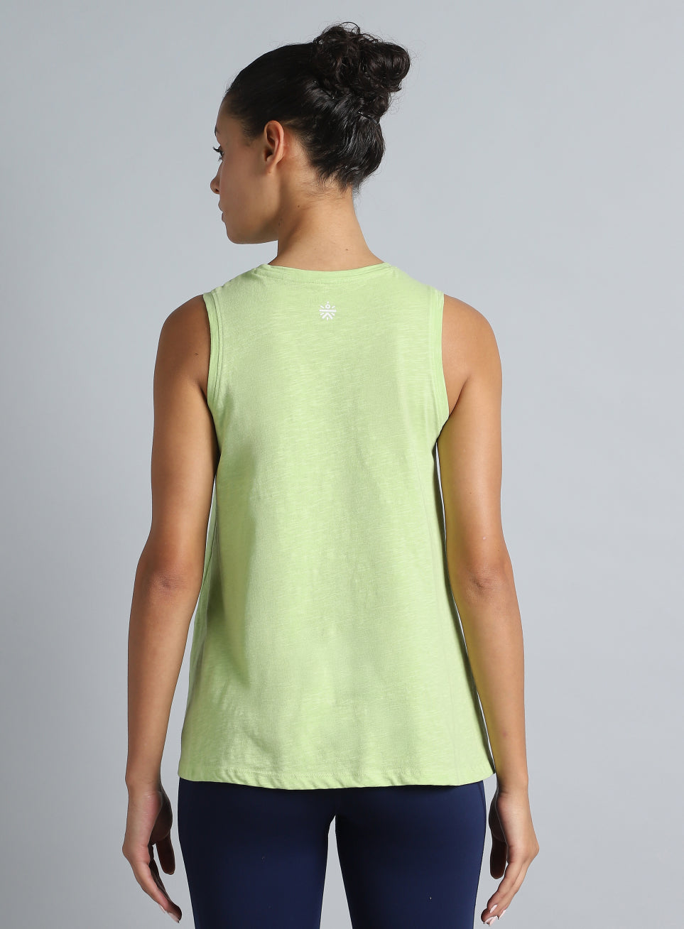 Women's Lime Yoga Flow Tank