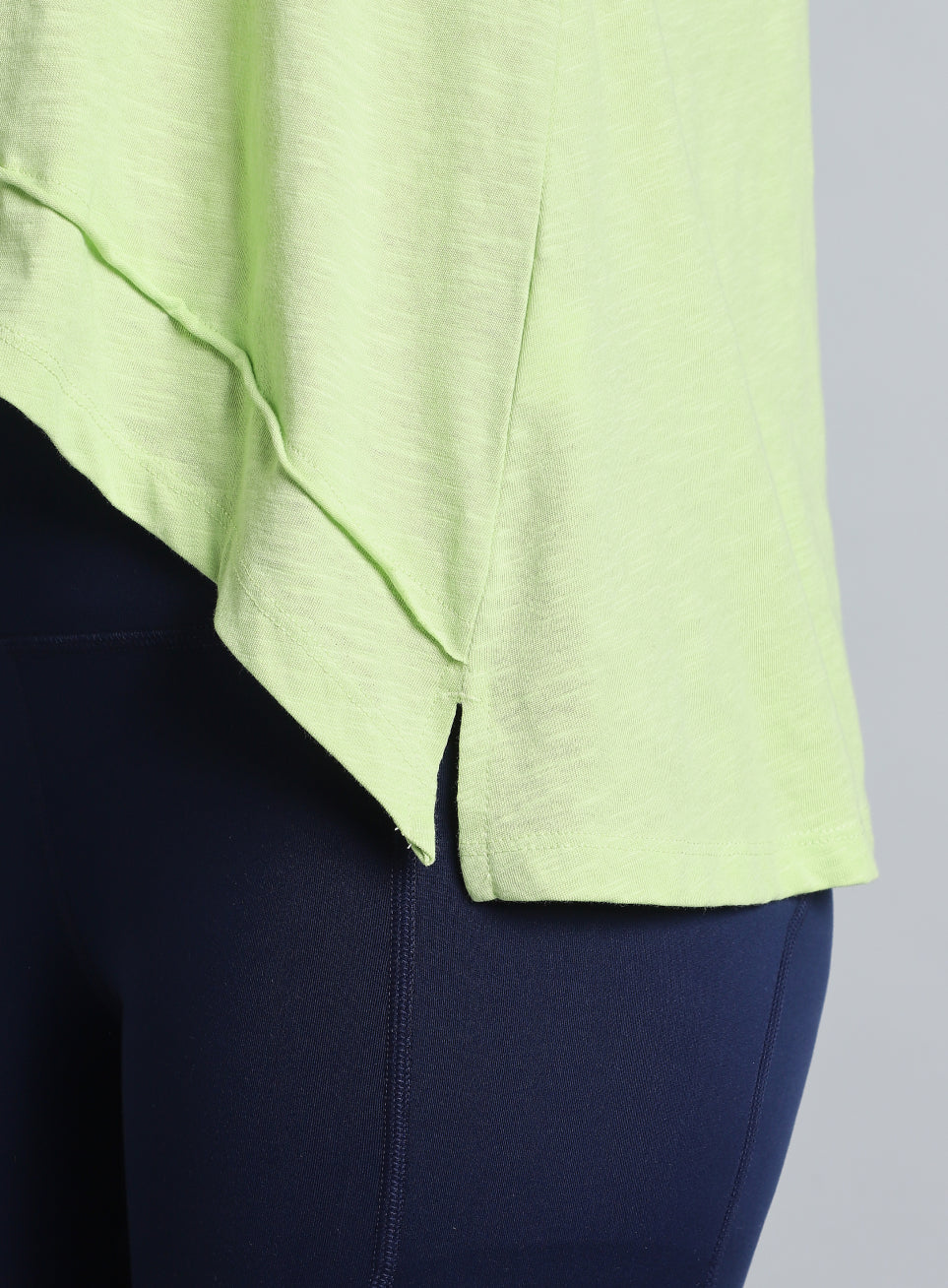 Women's Lime Yoga Flow Tank