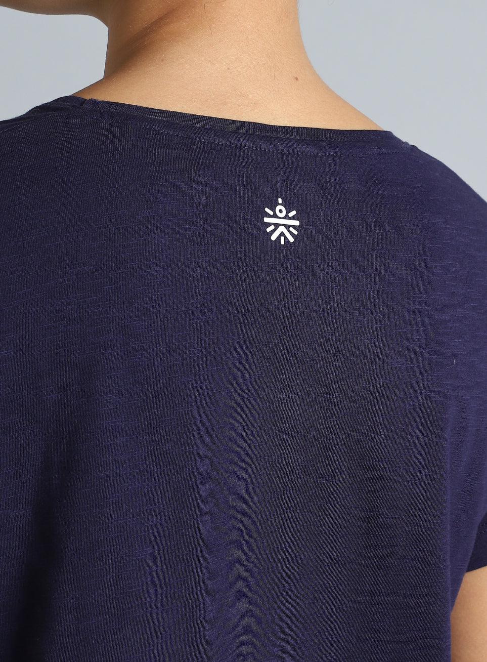 Women's Navy Yoga Flow Top