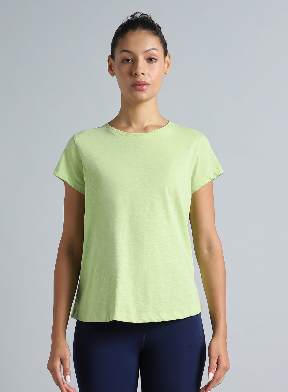 Women's Lime Yoga Flow Top