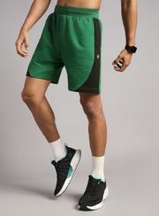 Men's Green Sports City Club Shorts