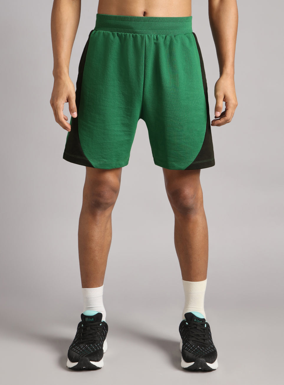 Men's Green Sports City Club Shorts