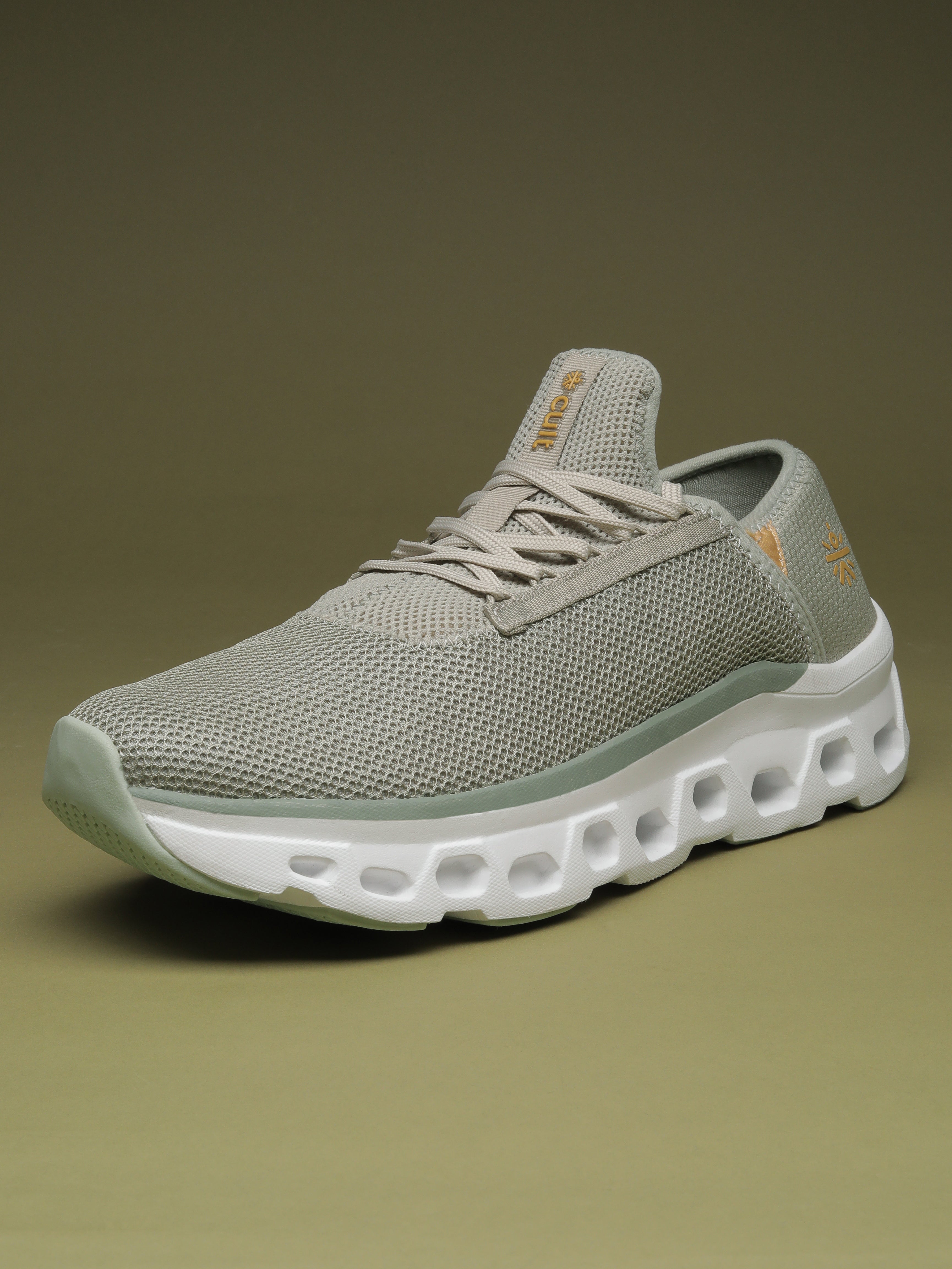 cult Men's Aeromesh Walking Shoes - Olive