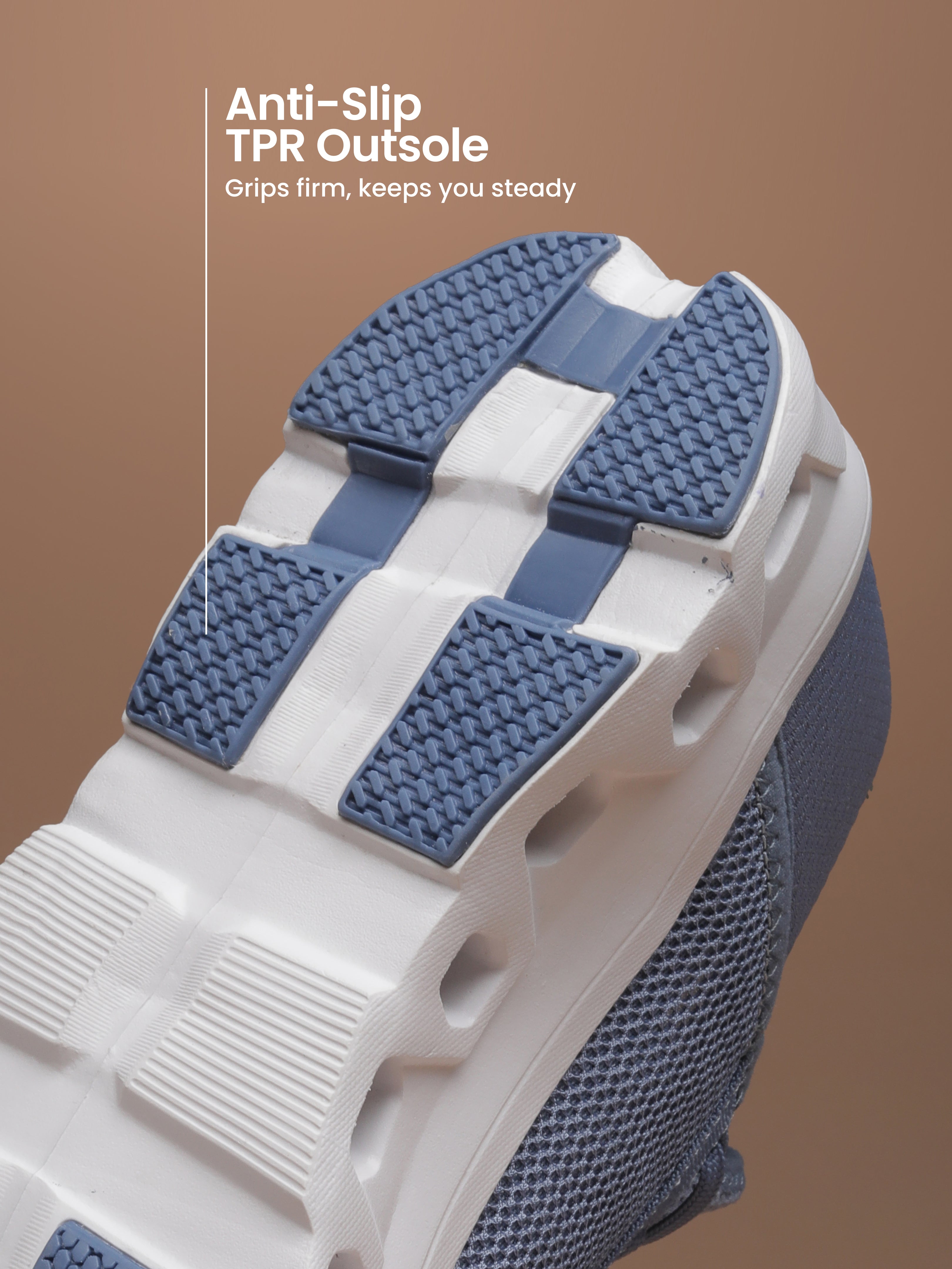 cult Men's Aeromesh Walking Shoes - Blue