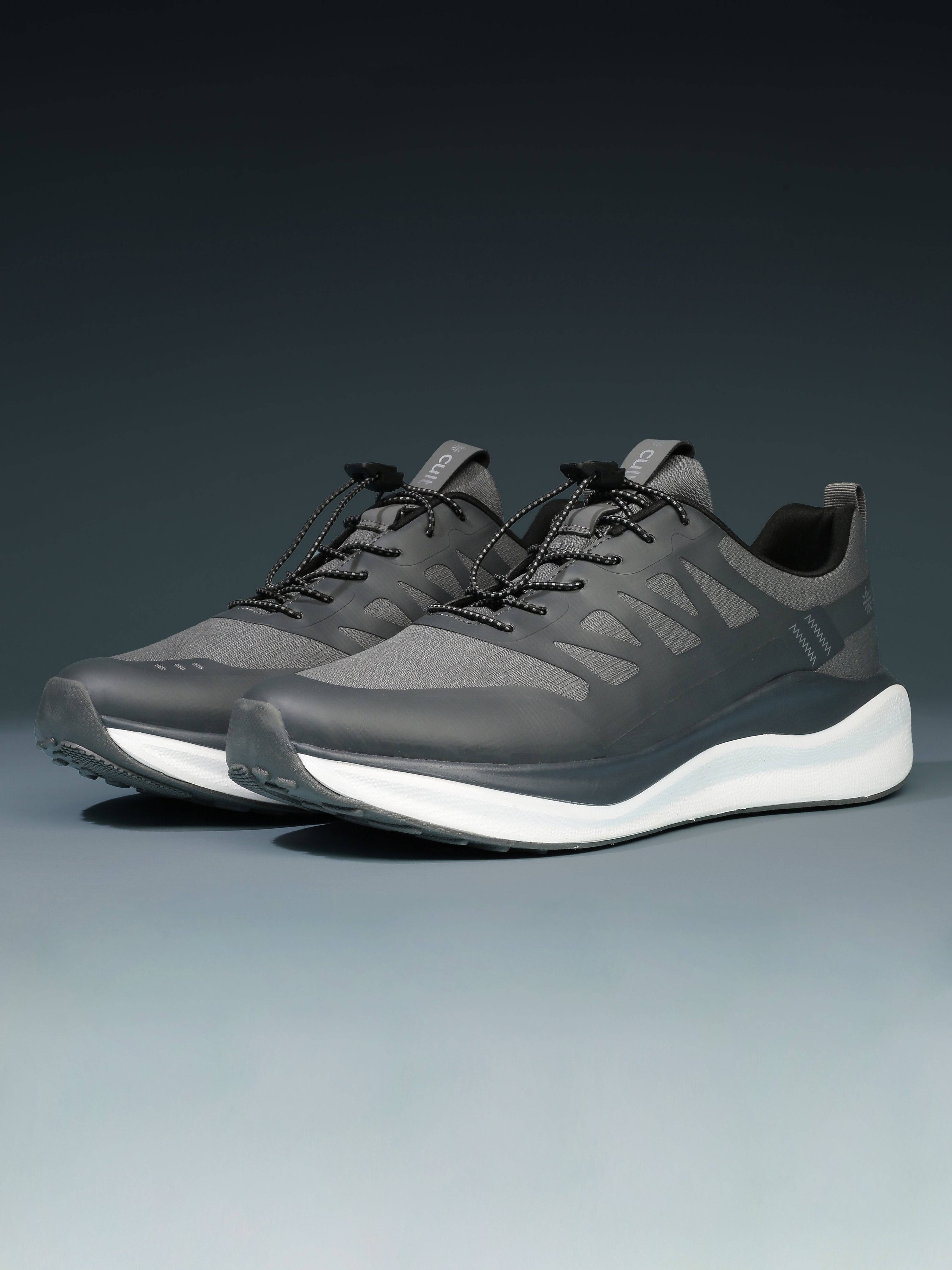 cult Men's Vaydr Running Shoes - D.Grey/L.Grey