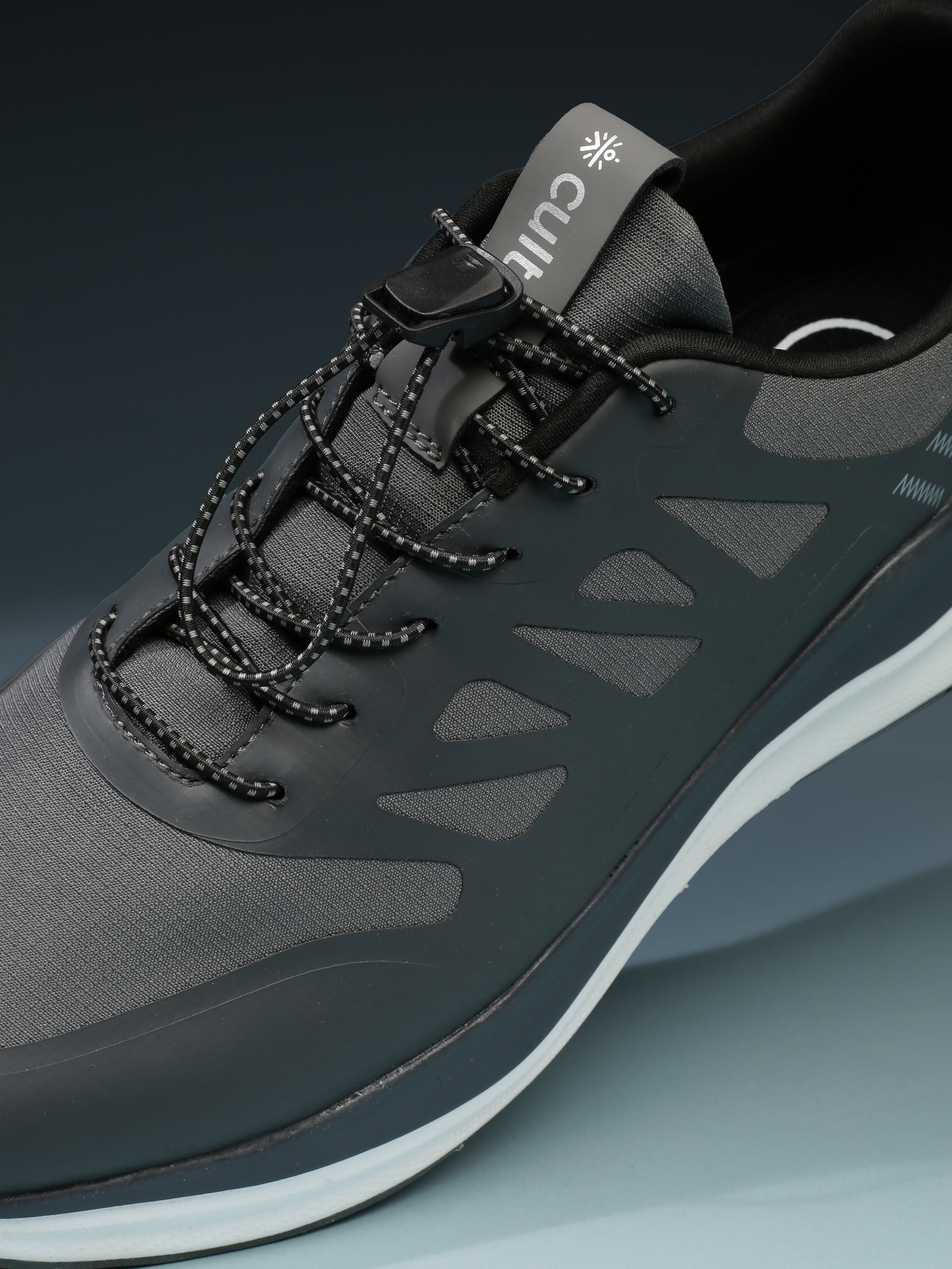 cult Men's Vaydr Running Shoes - D.Grey/L.Grey