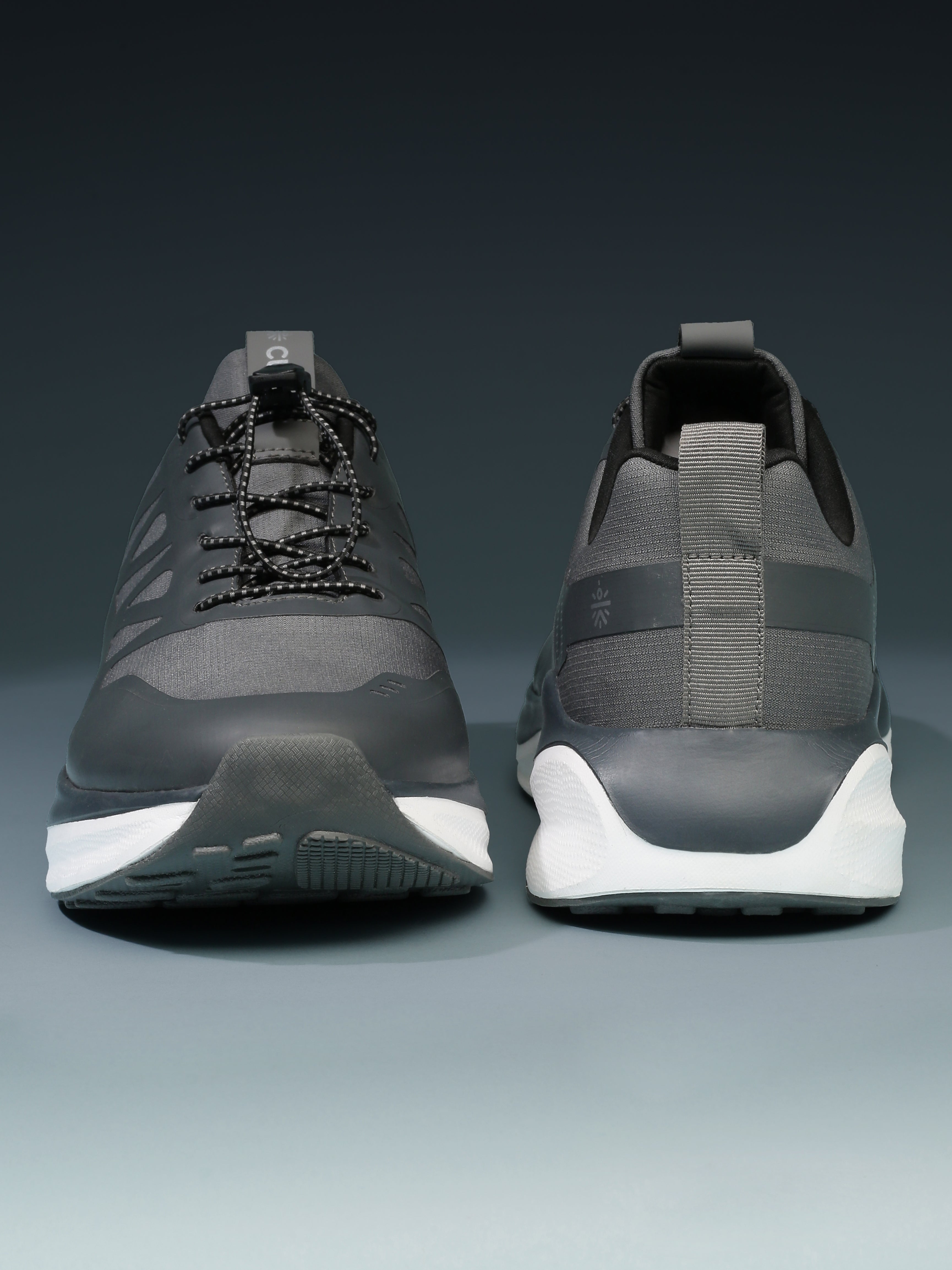 cult Men's Vaydr Running Shoes - D.Grey/L.Grey