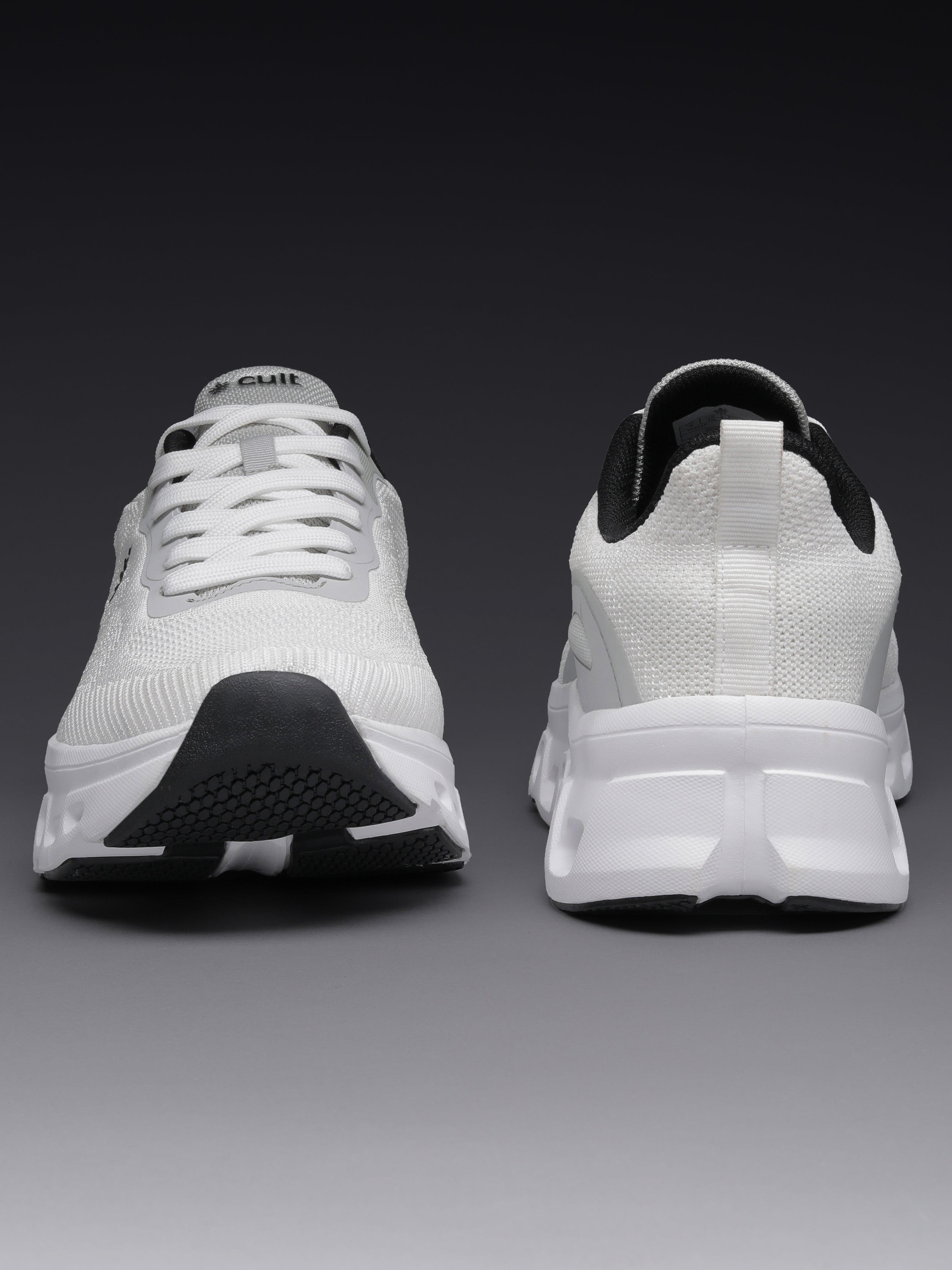 cult Men's Oxyra Walking Shoes - White/Black