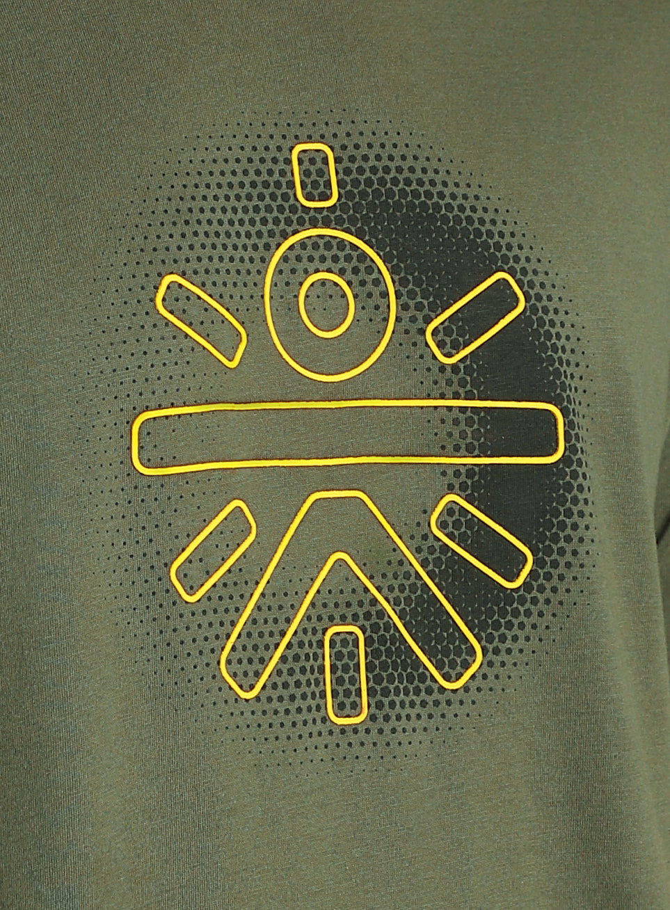 Men's Olive Cult Brand Carrier Graphic T-shirt