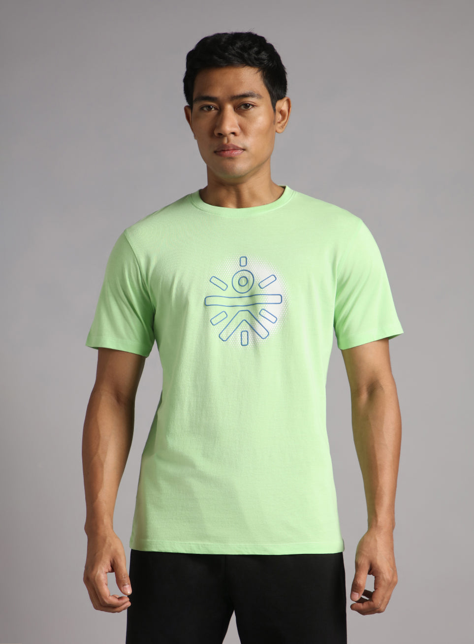 Men's Lime Cult Brand Carrier Graphic T-shirt