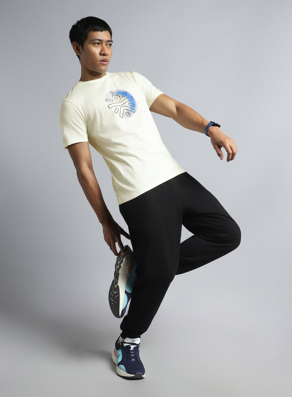 Men's White Cult Brand Carrier Graphic T-shirt