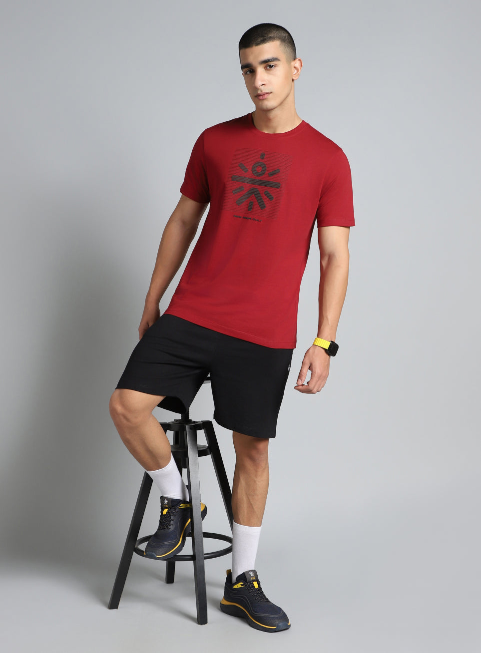 Men's Red Cult Brand Carrier T-shirt