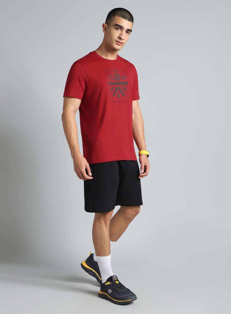 Men's Red Cult Brand Carrier T-shirt