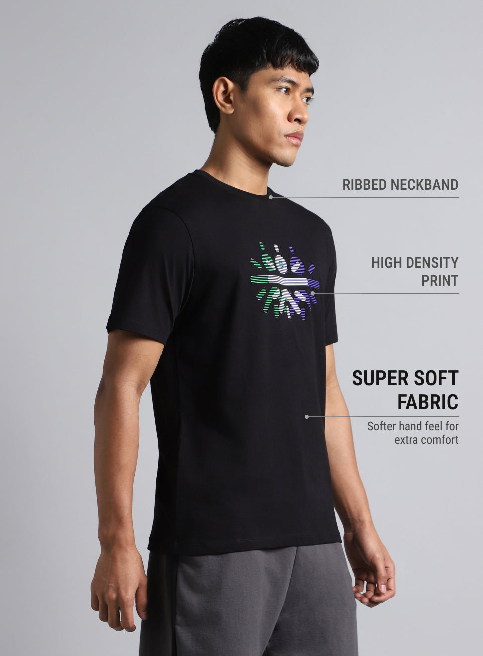 Men's Black Cult Brand Carrier T-shirt