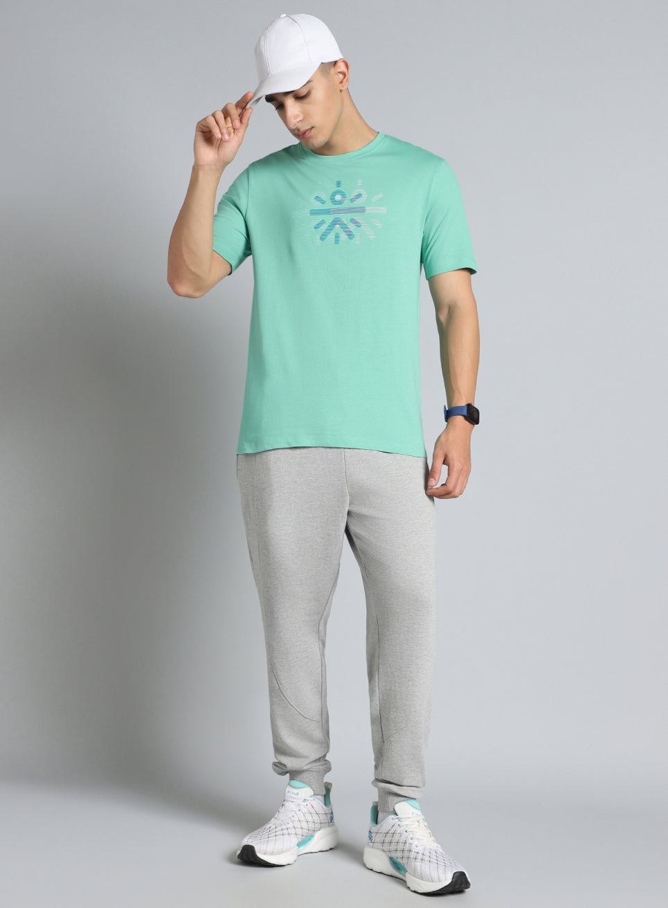 Men's Green Cult Brand Carrier T-shirt