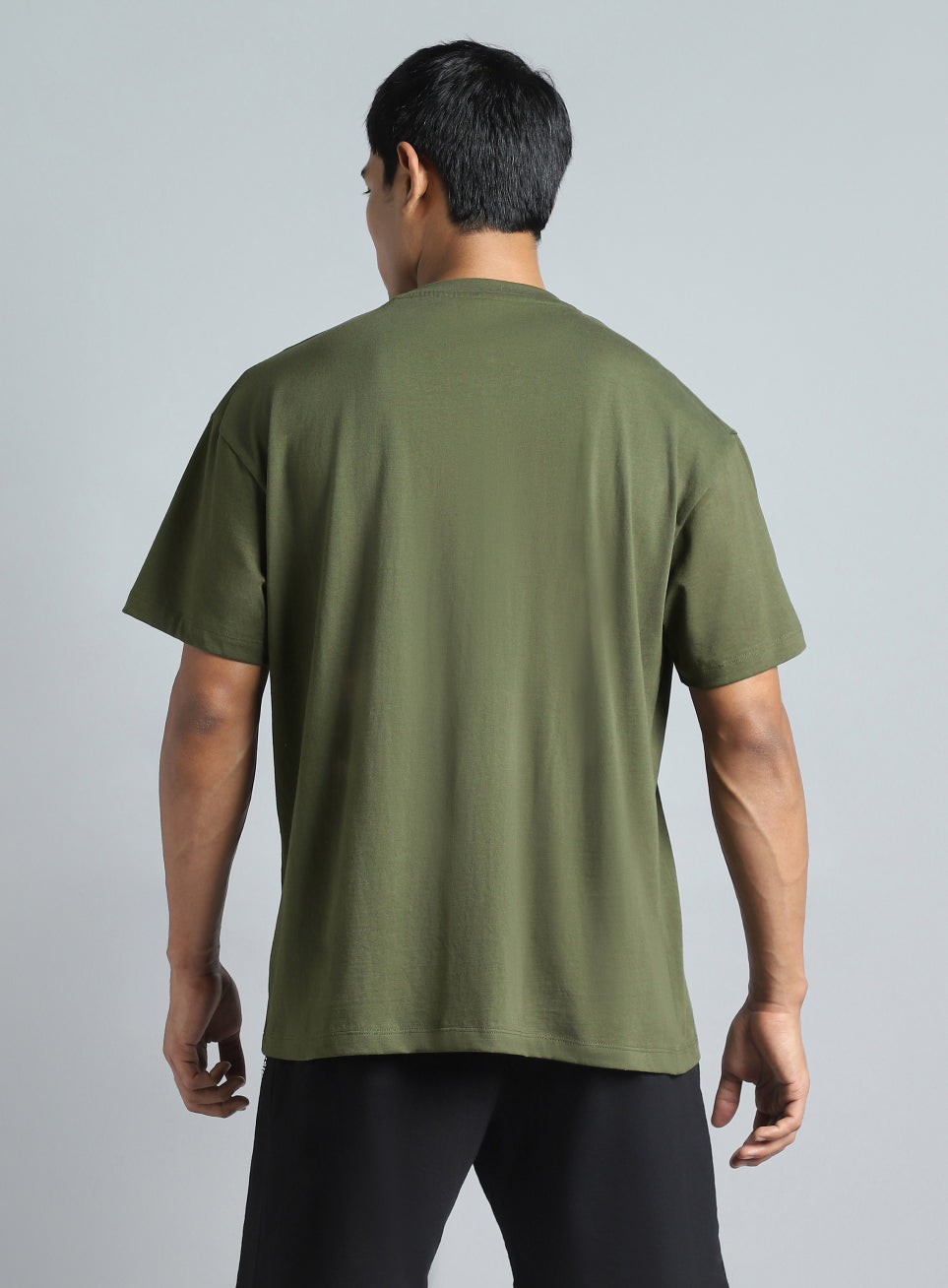 Men's Olive Cult Brand Carrier Graphic T-shirt