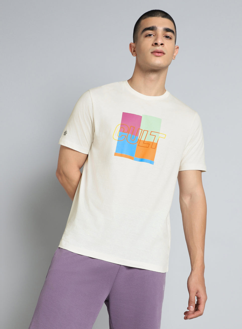 Men's White Cult Graphic T-shirt