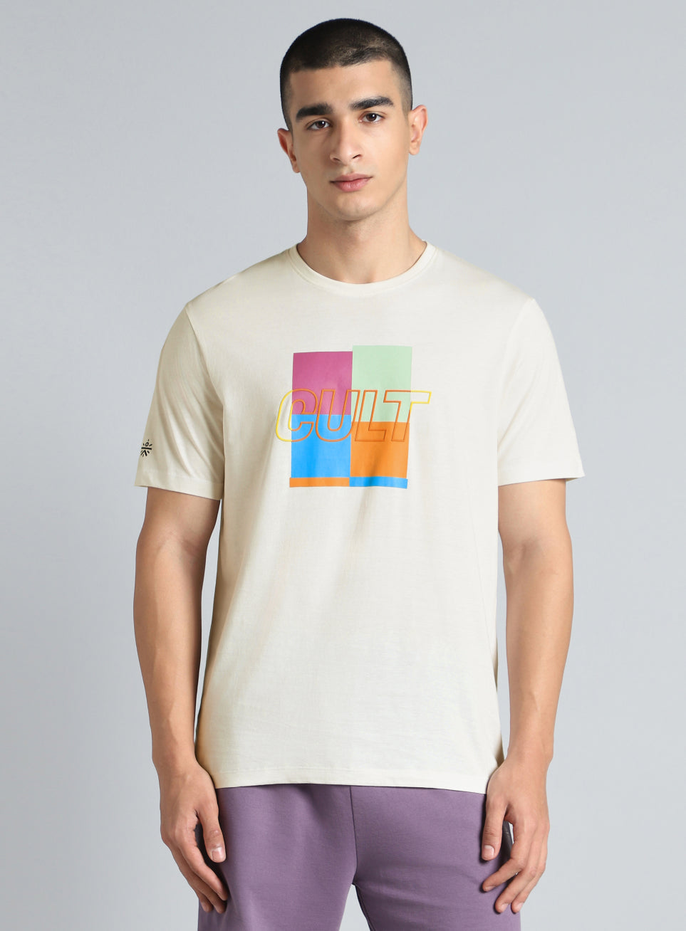 Men's White Cult Graphic T-shirt