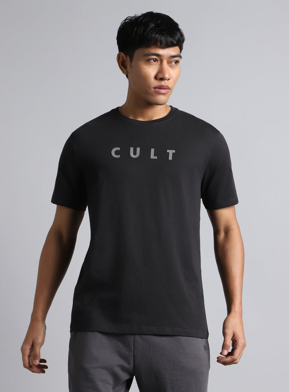 Men's Black Cult Graphic T-shirt