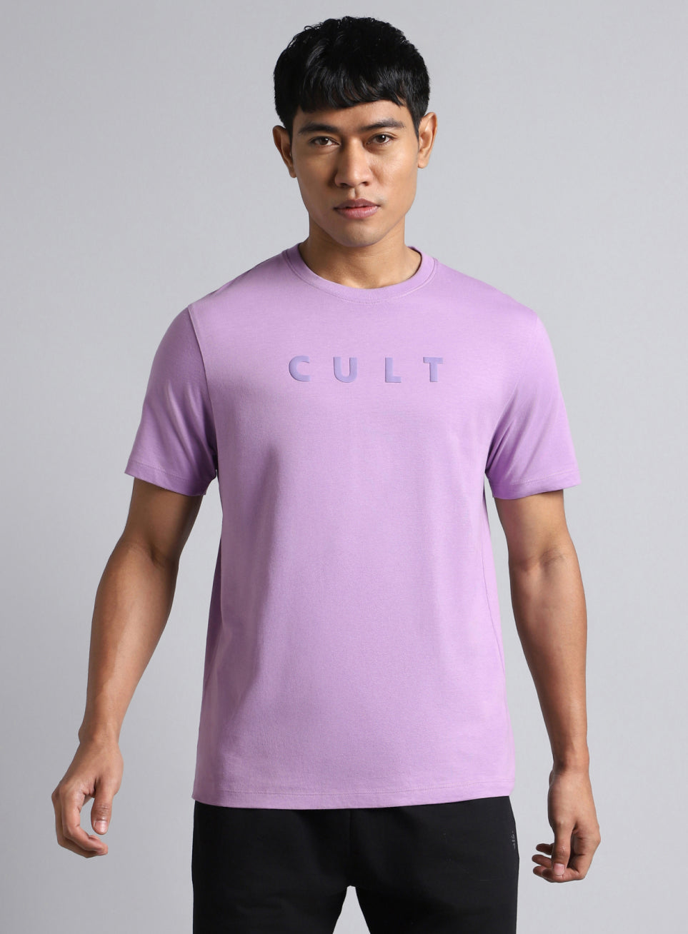 Men's Purple Cult Graphic T-shirt