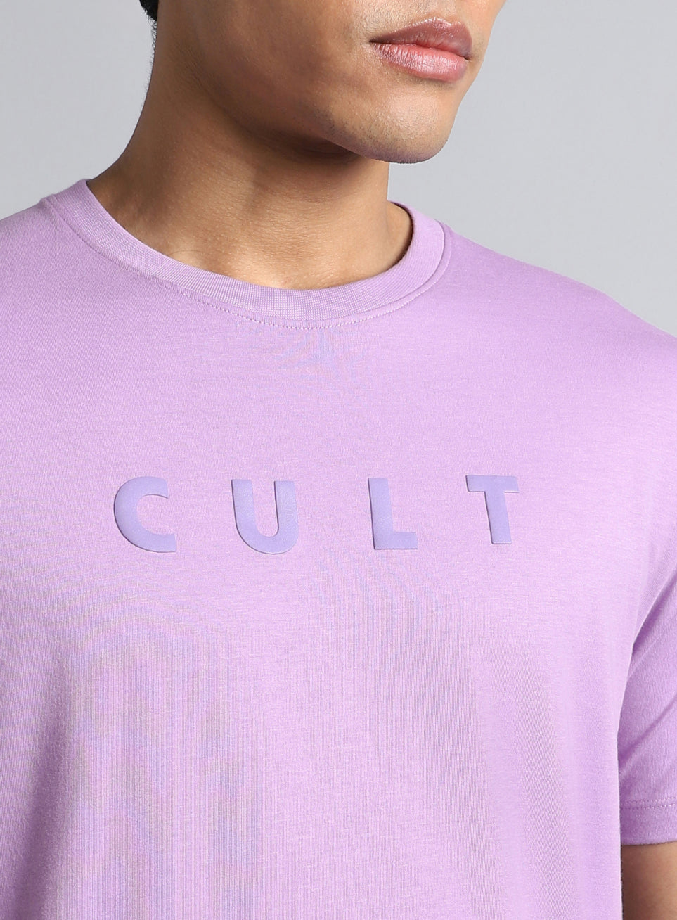 Men's Purple Cult Graphic T-shirt