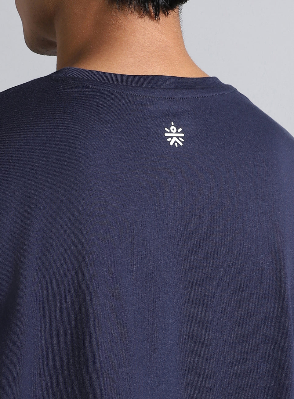 Men's Navy Cult Branding Graphic Relaxed T-shirt