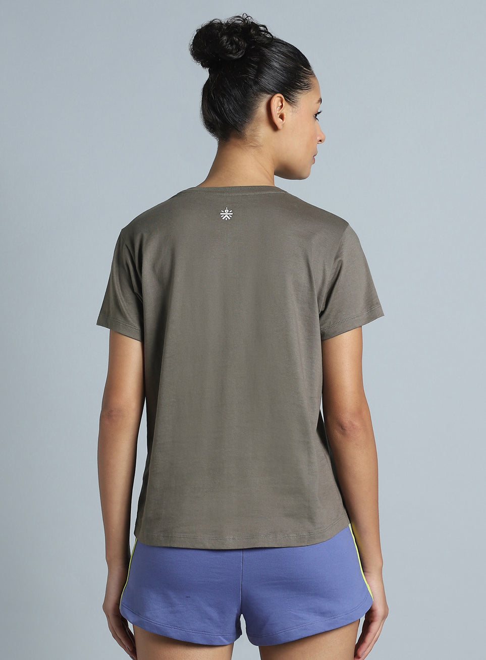 Women's Dark Grey Cult Printed T-shirt