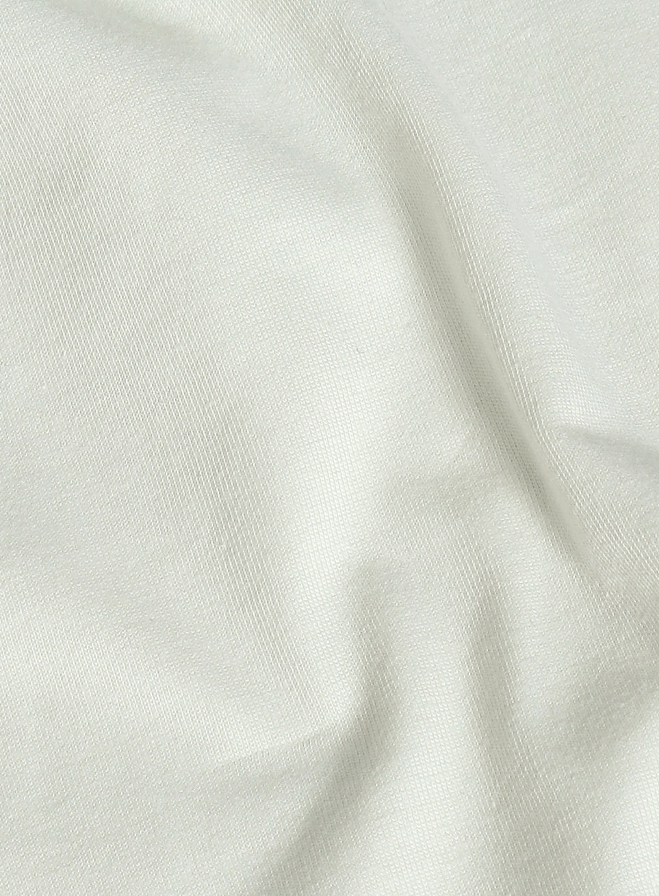 Women's White Back Print Oversized Fit T-shirt