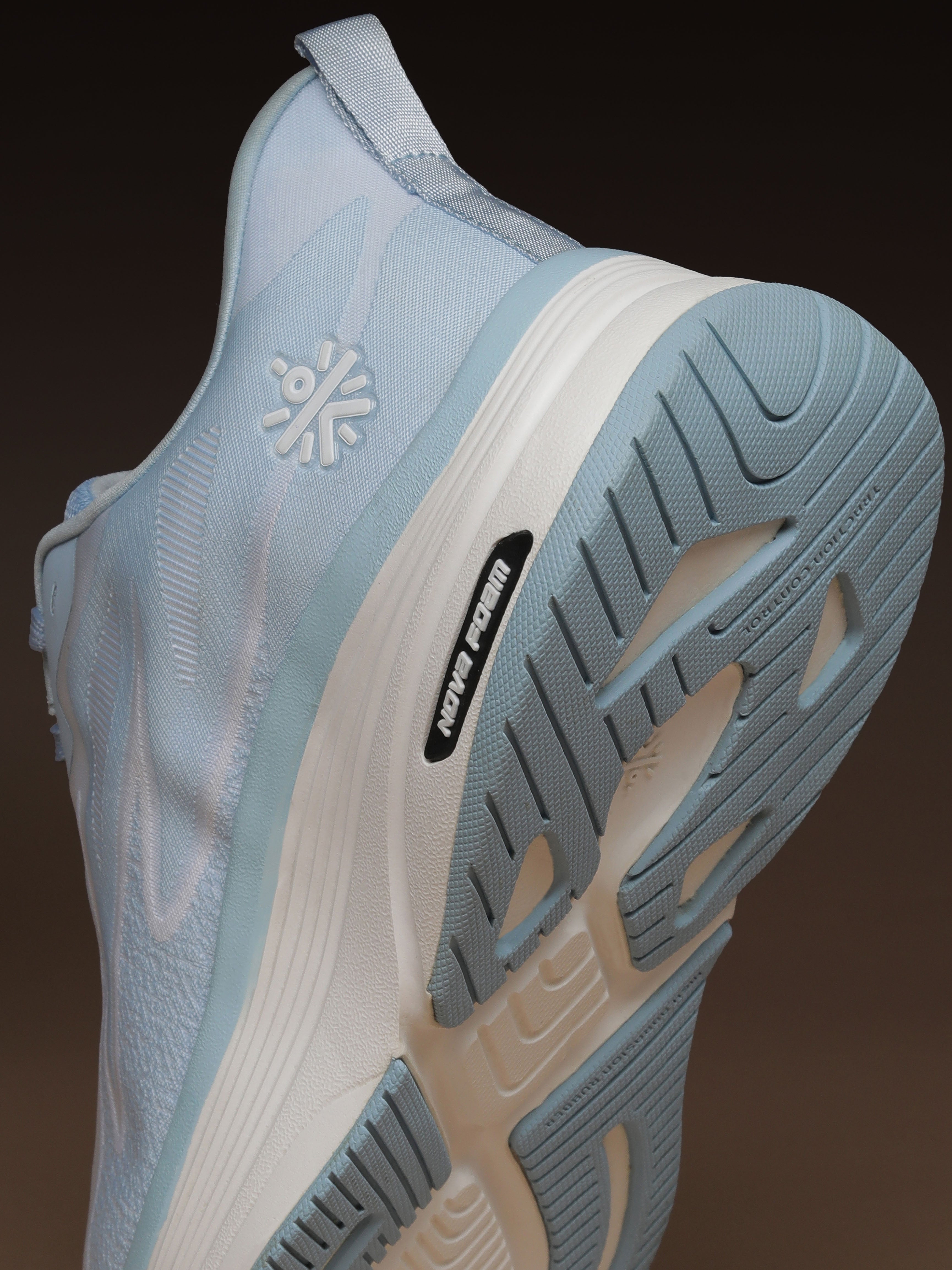 cult Men's FlexRide Running Shoes - Ice Blue/White