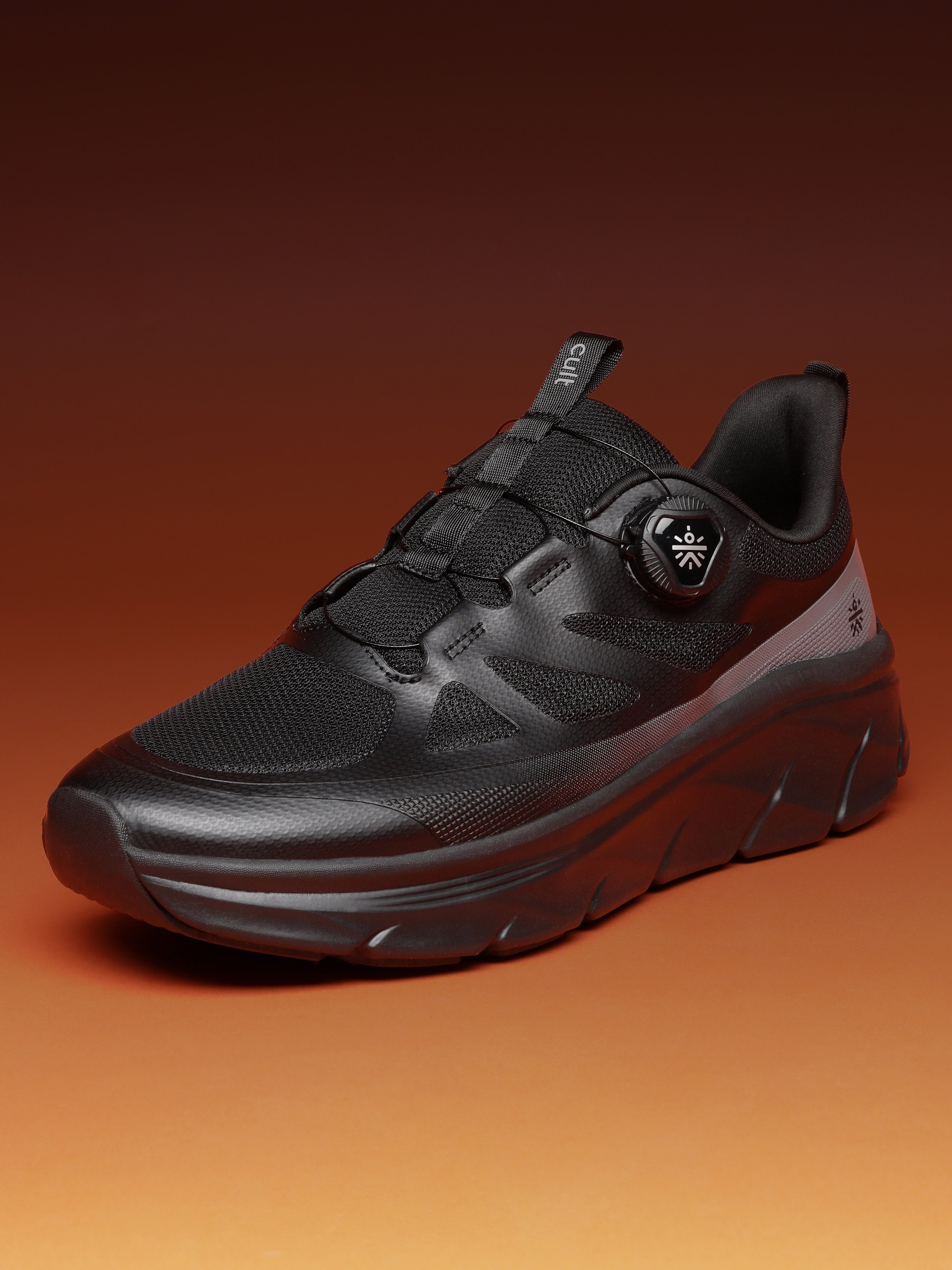 cult Men's AeroSprint Walking Shoes - Black/D.Grey