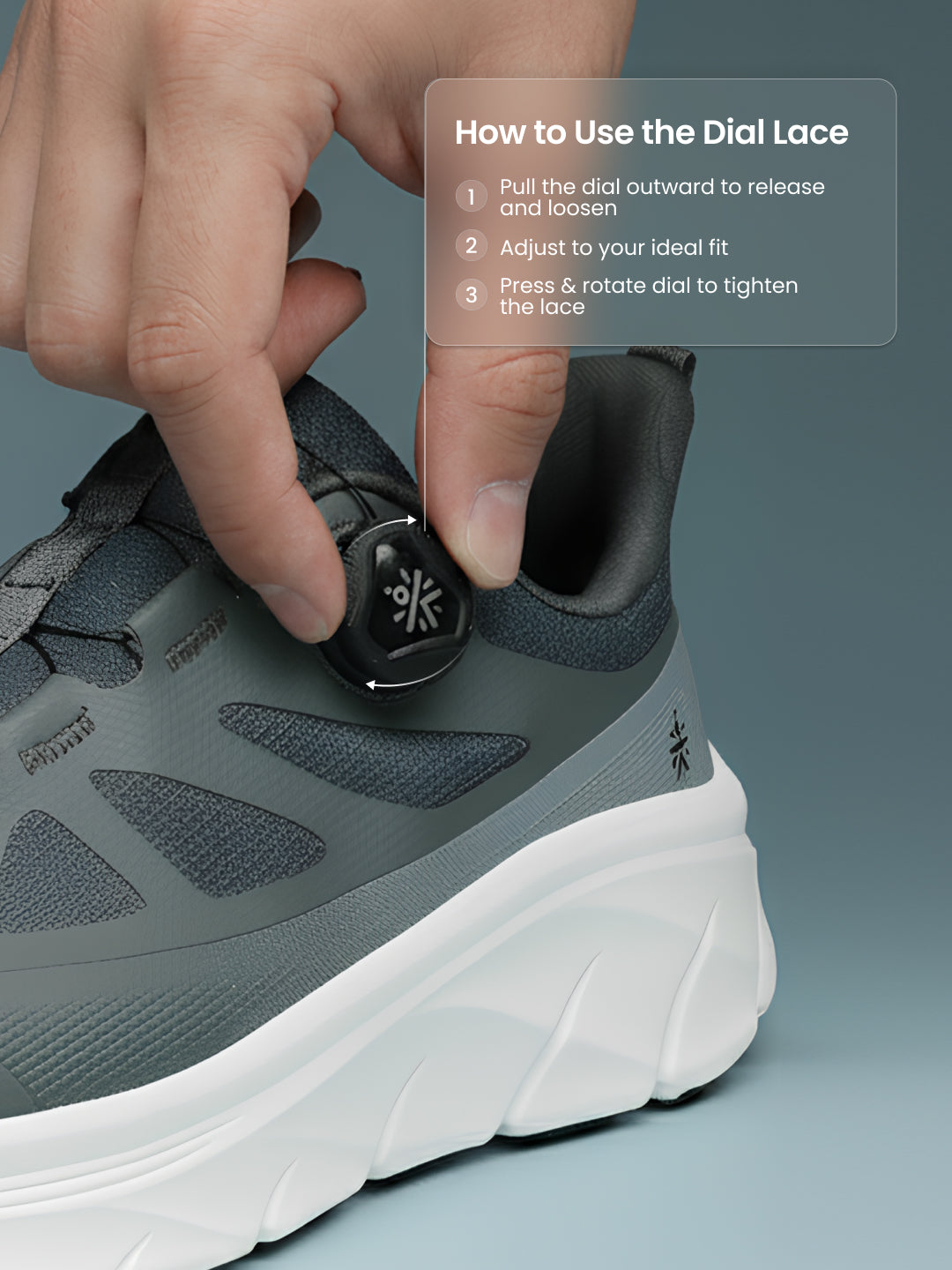 cult Men's AeroSprint Walking Shoes - Grey