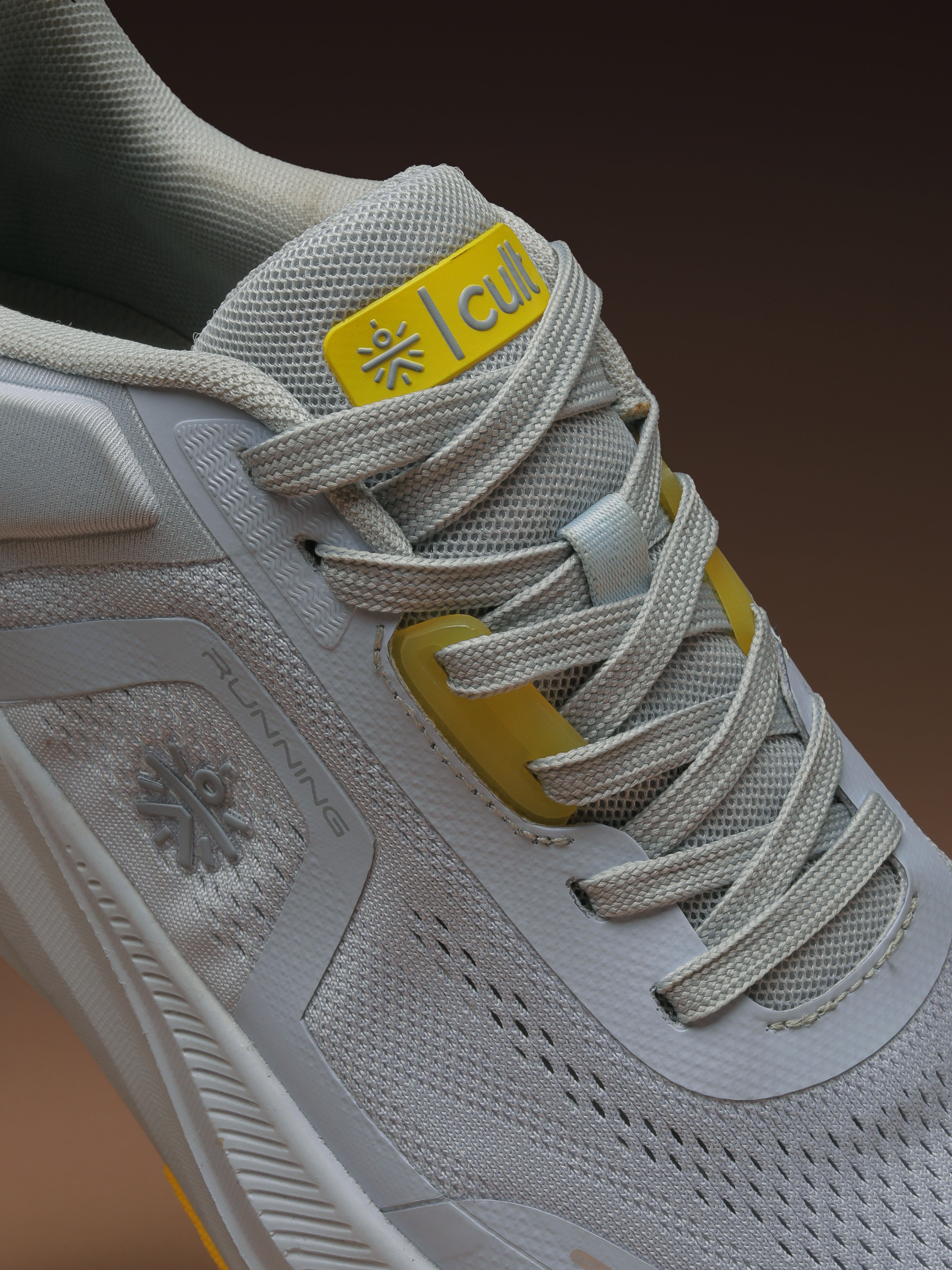 cult Women's ActiveBoost Running Shoes - Grey/Mustard