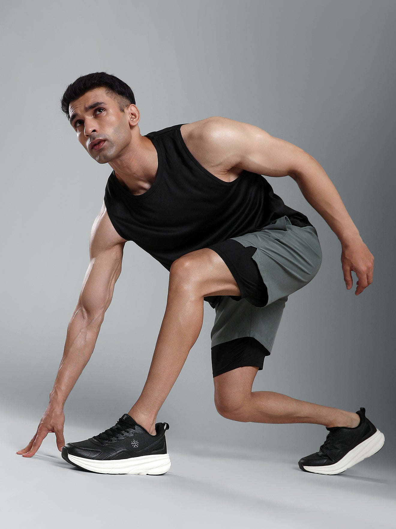 cult Men's Endura Run Running Shoes - Black