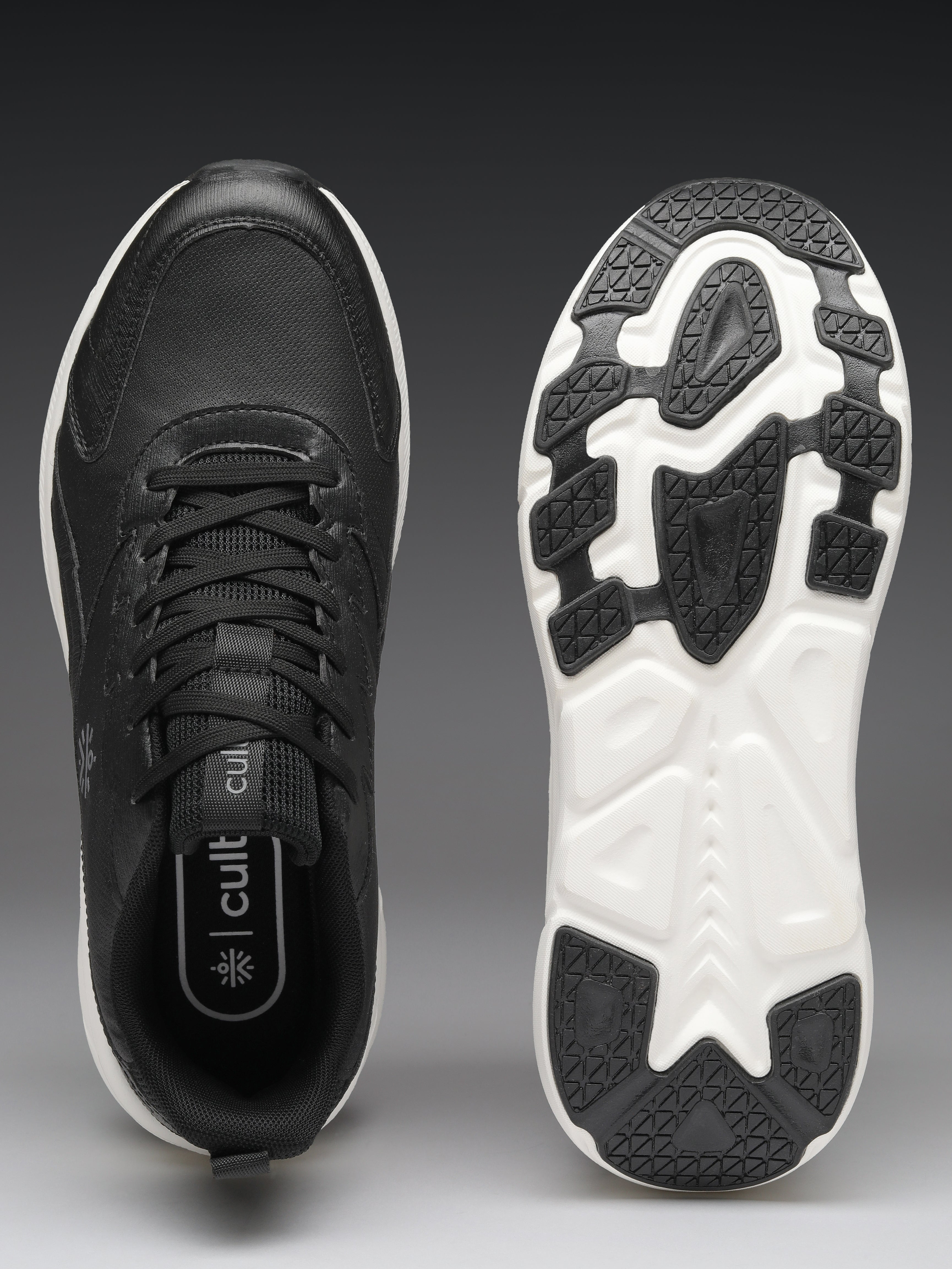 cult Men's Endura Run Running Shoes - Black