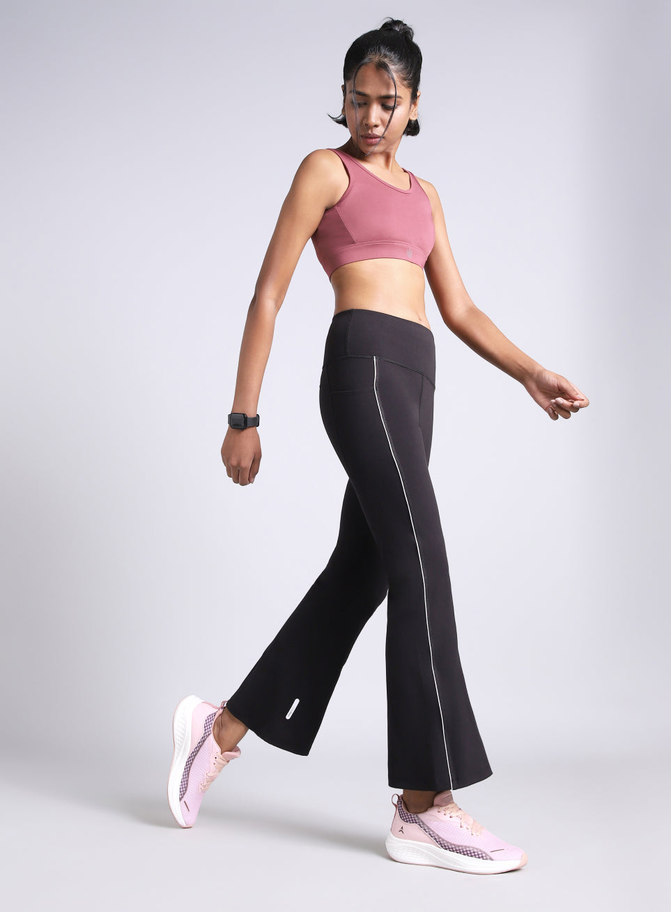 Women's Black Hype Up Flare COMFlex Flarepants