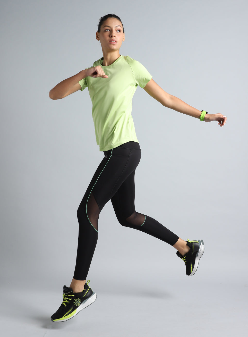 Women's Black Run All Day COMFlex Tights