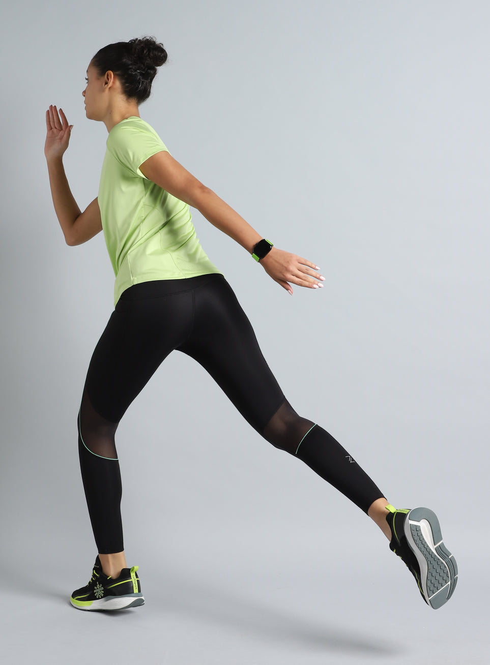 Women's Black Run All Day COMFlex Tights
