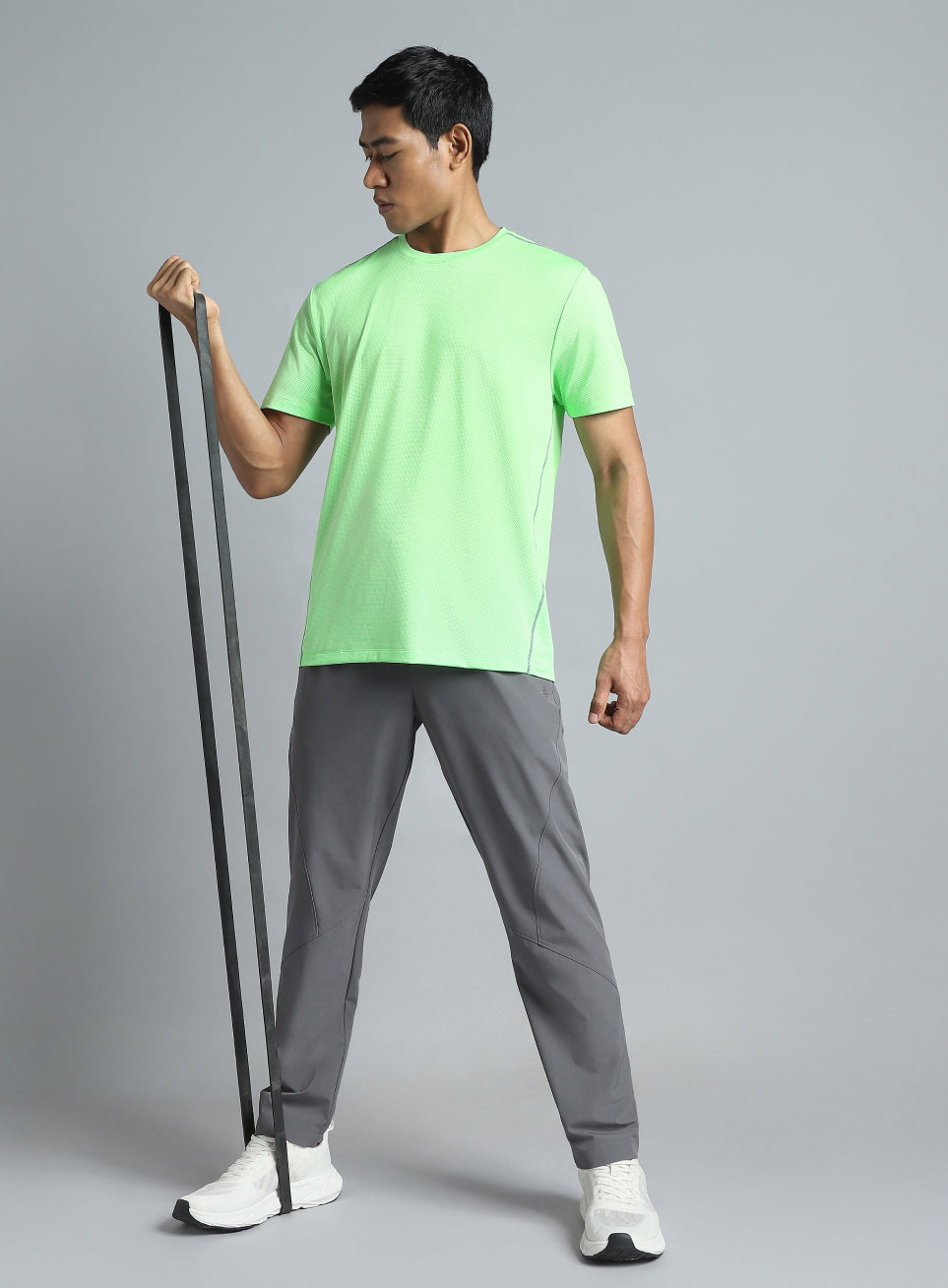 Men's Lime Train Day Essential T-shirt