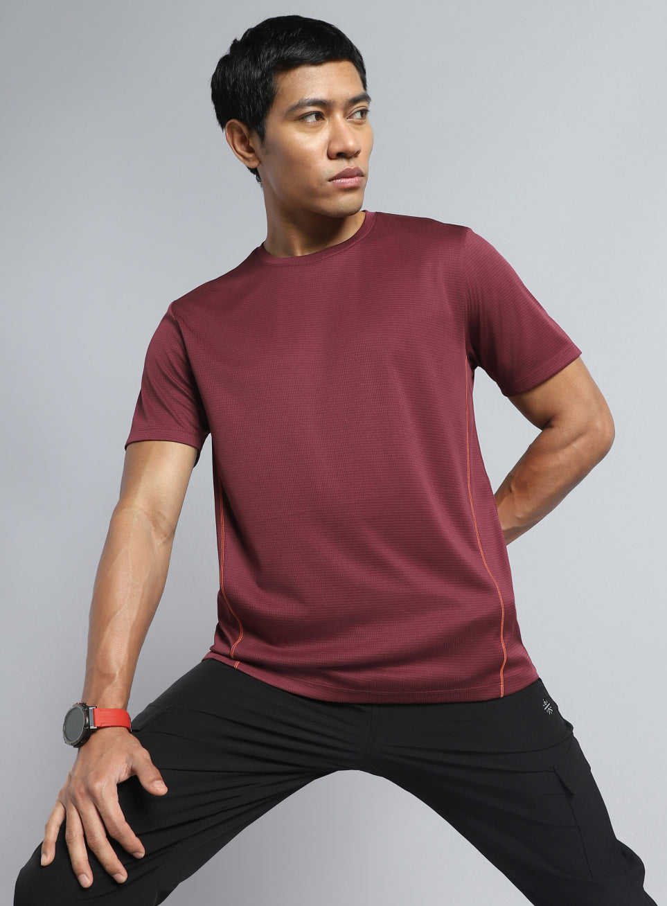 Men's Wine Hype Up Training T-shirt