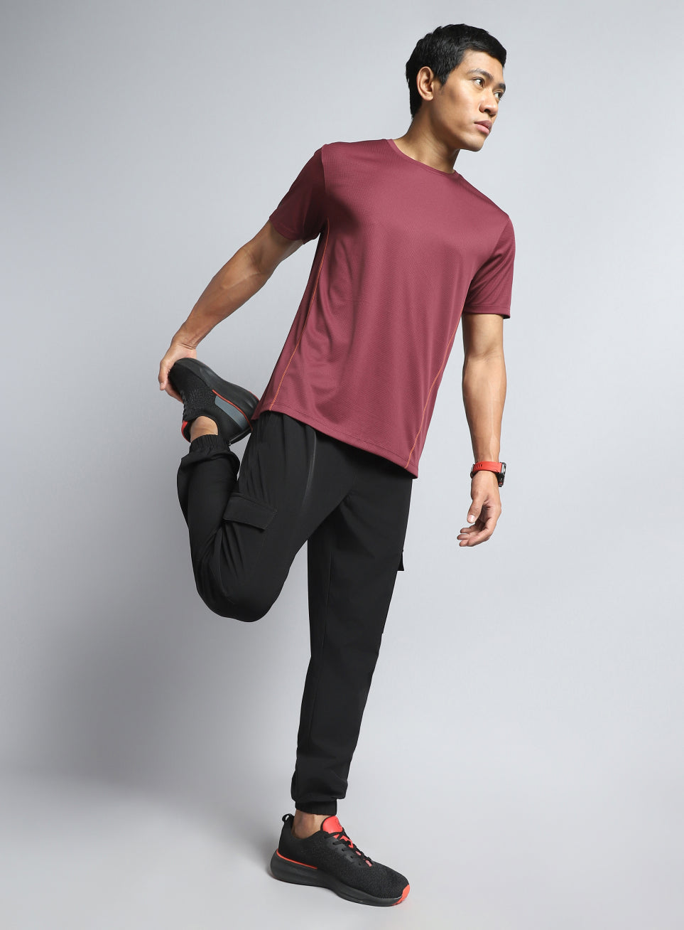 Men's Wine Hype Up Training T-shirt