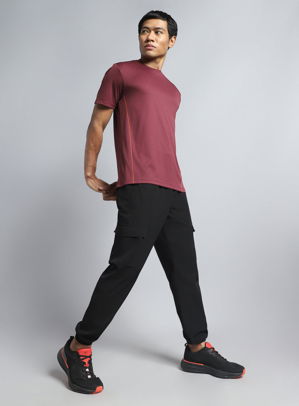 Men's Wine Hype Up Training T-shirt