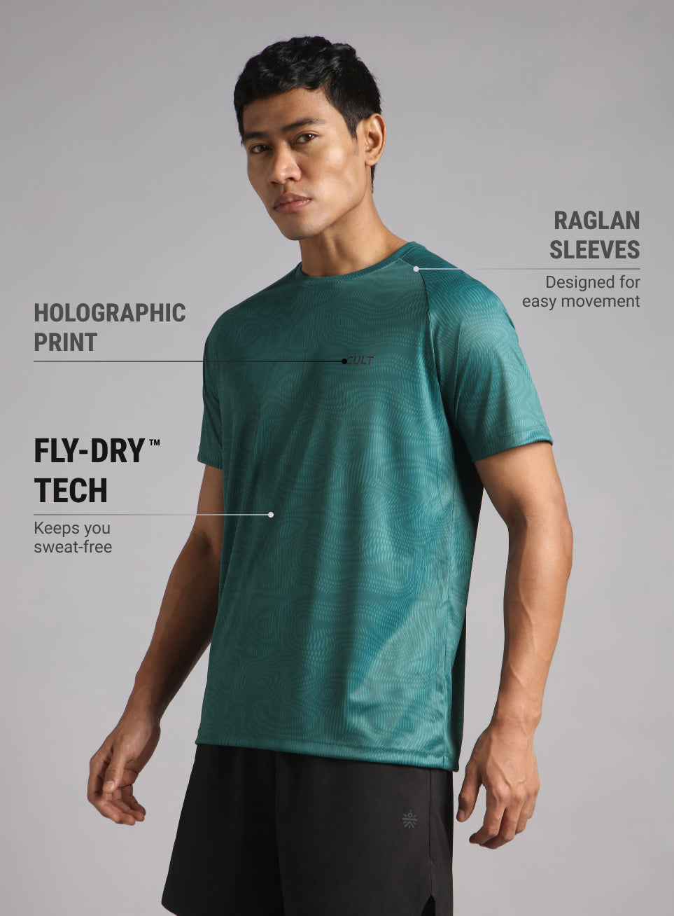 Men's Cult Energy AOP Training T-shirt