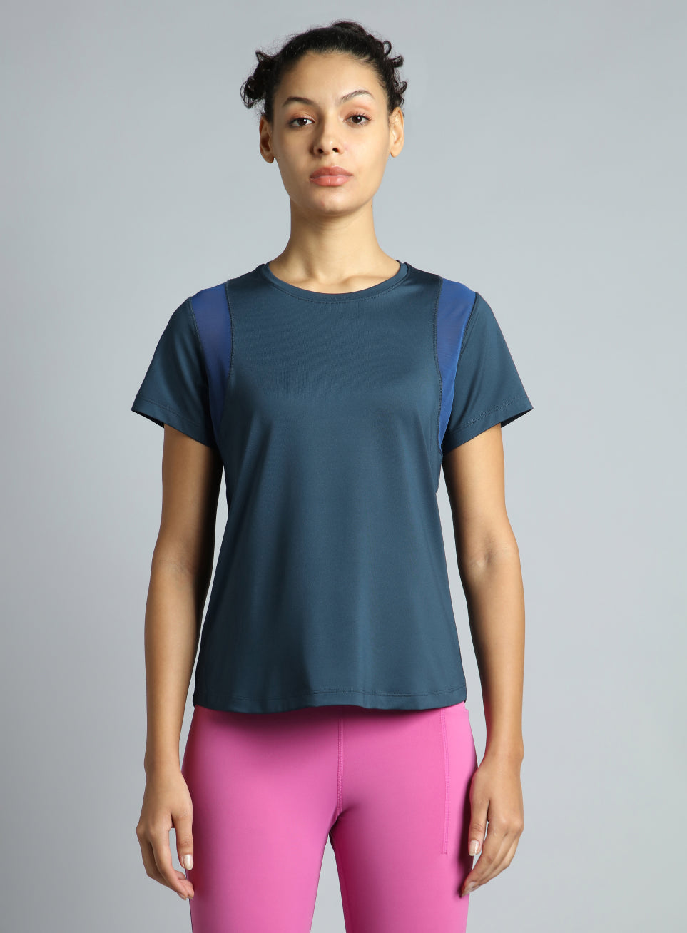 Women's Navy Train Day Essential Top