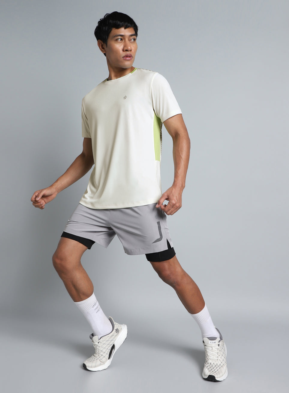 Men's Cult White Pacer T-shirt