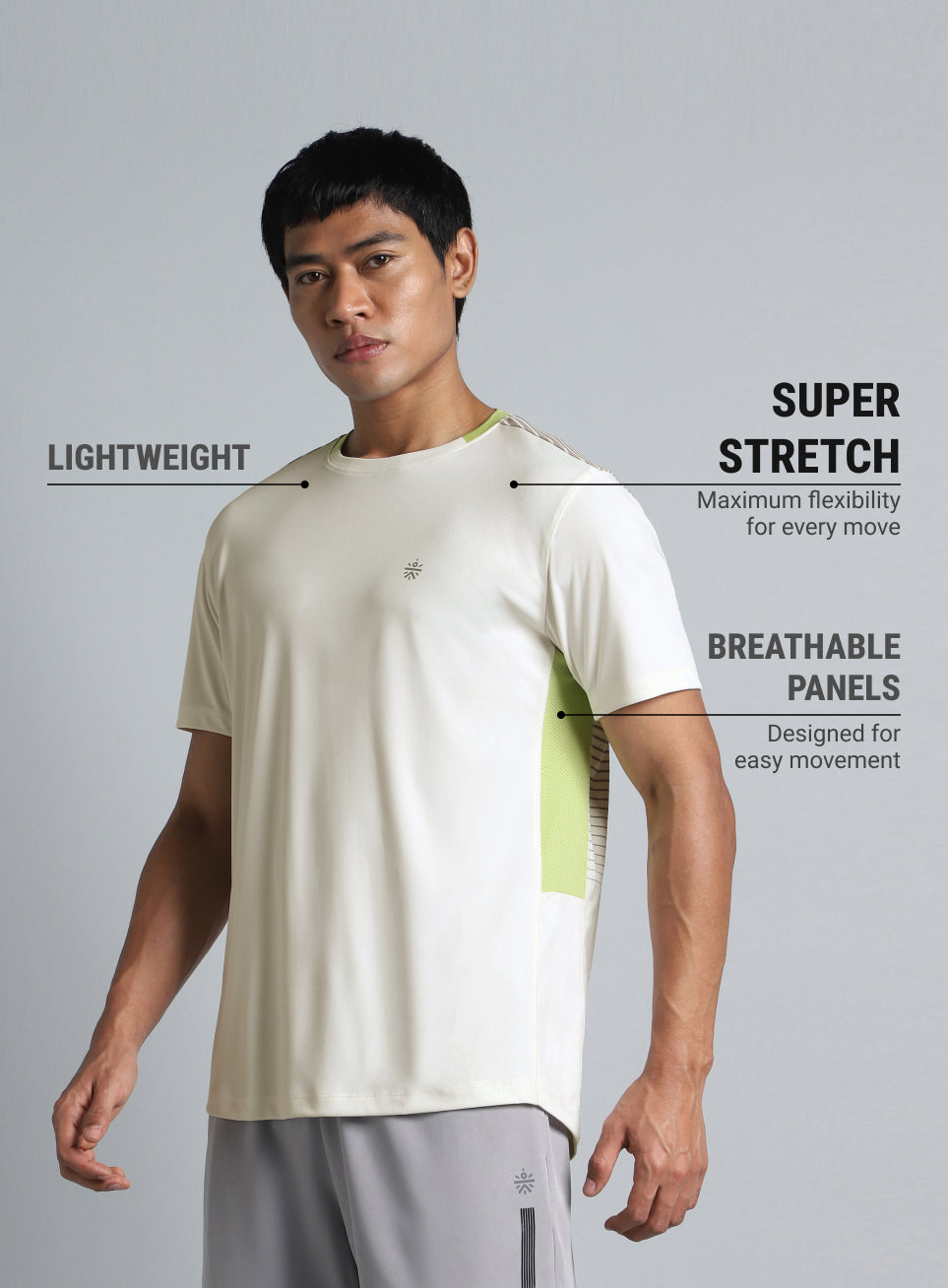 Men's Cult White Pacer T-shirt