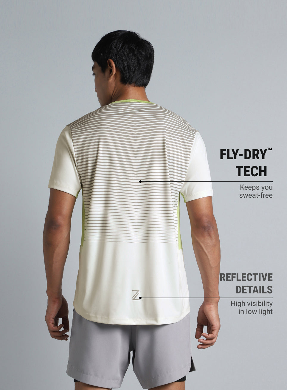 Men's Cult White Pacer T-shirt